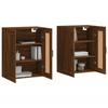 VidaXL Wall Cabinets 2 Pcs Brown Oak Engineered Wood 3198032