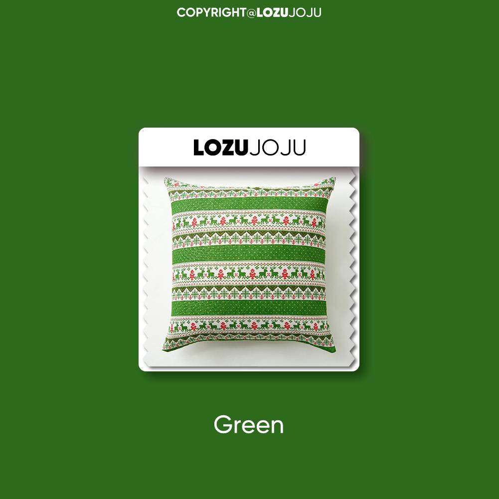 

1 шт. LOZUJOJU модная и универсальная удобная наволочка из хлопка и льна в богемном стиле для дивана, гостиной, спальни, украшения дома 45cm x 45cm зелёный