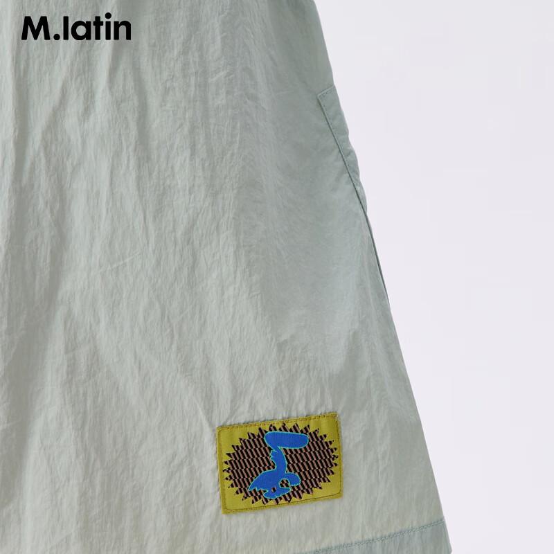 M.Latin Mädchen Patchwork A-Linien Rock