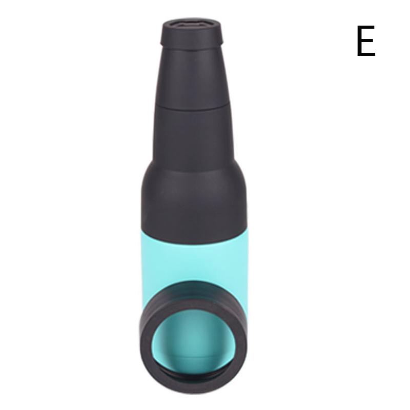 New 2 In 1 Beer Can Holder Vacuum Insulated Double Walled 304 Stainless Steel Beer Bottle Holder with Opener Beer Cooler 12oz