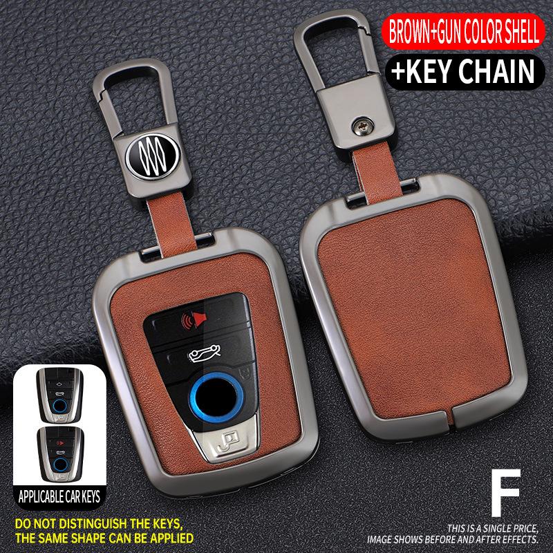BMW i3/i8 2023 Electric Vehicle Metal Key Case Cover