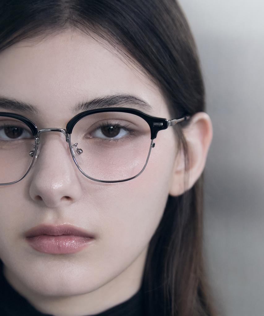 Oateu Tove Glasses [Black Silver]