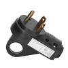 30A RV Plug Male Replacement Heavy Duty 3 Prong Electrical Connector with Handle