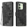 For Xiaomi Redmi Note 17 Pro Max 5G Mandala Embossed PU Leather Flip Wallet Phone Case