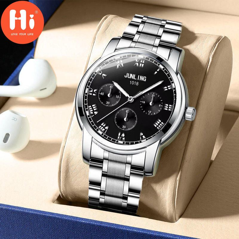 

Привет модные мужские часы спортивные часы роскошные мужские кварцевые наручные часы мужской подарочный браслет