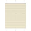 Cream Pleated Blind 105X100 Cm Fabric Width 104.4Cm