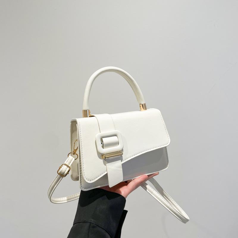 Bag New 2025 Foreign Style Crossbody Foreign Style Texture Handbag Korean Version Simple Fashion Shoulder Texture Small Square Bag