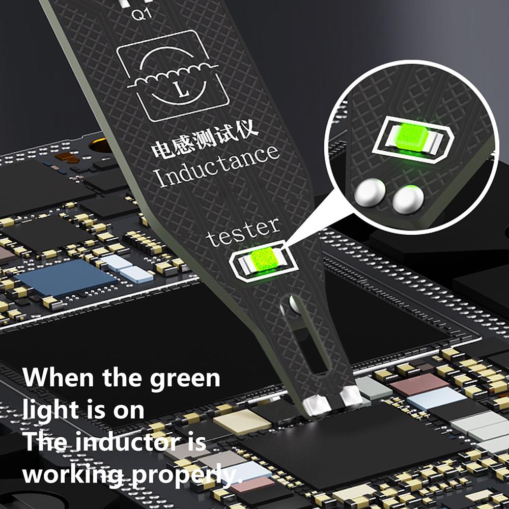 Inductance Tester Motherboard Coil Tester Inductance Detector Electromagnetic Induction Meter Electromagnetic Induction