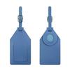 PU Baggage Backpack Tags Suitcase Luggage Tags Travel Suitcase Label with Strap