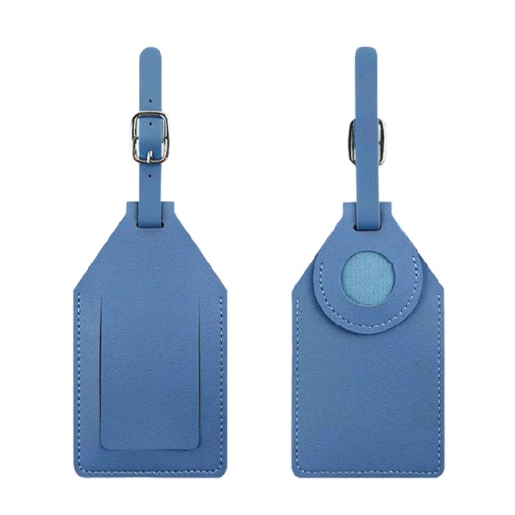 PU Baggage Backpack Tags Suitcase Luggage Tags Travel Suitcase Label with Strap