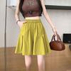 Summer Women Shorts Elastic Waist Wide Leg Loose Fit  Casual Short Pants