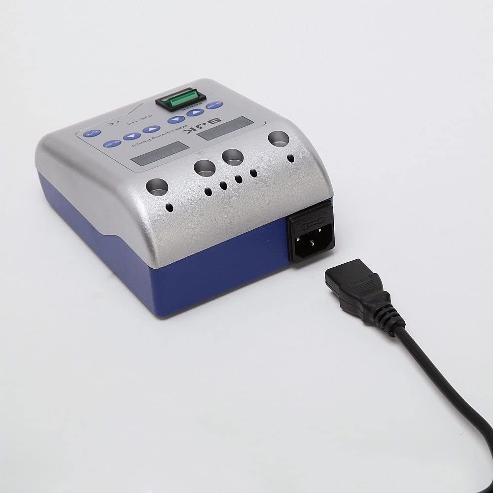 EUSTOMA Digital Wax Heater with Two Wax Pens and 6 Wax Tips, Engraving Machine, Wax Pot, Lab Equipment JT-21