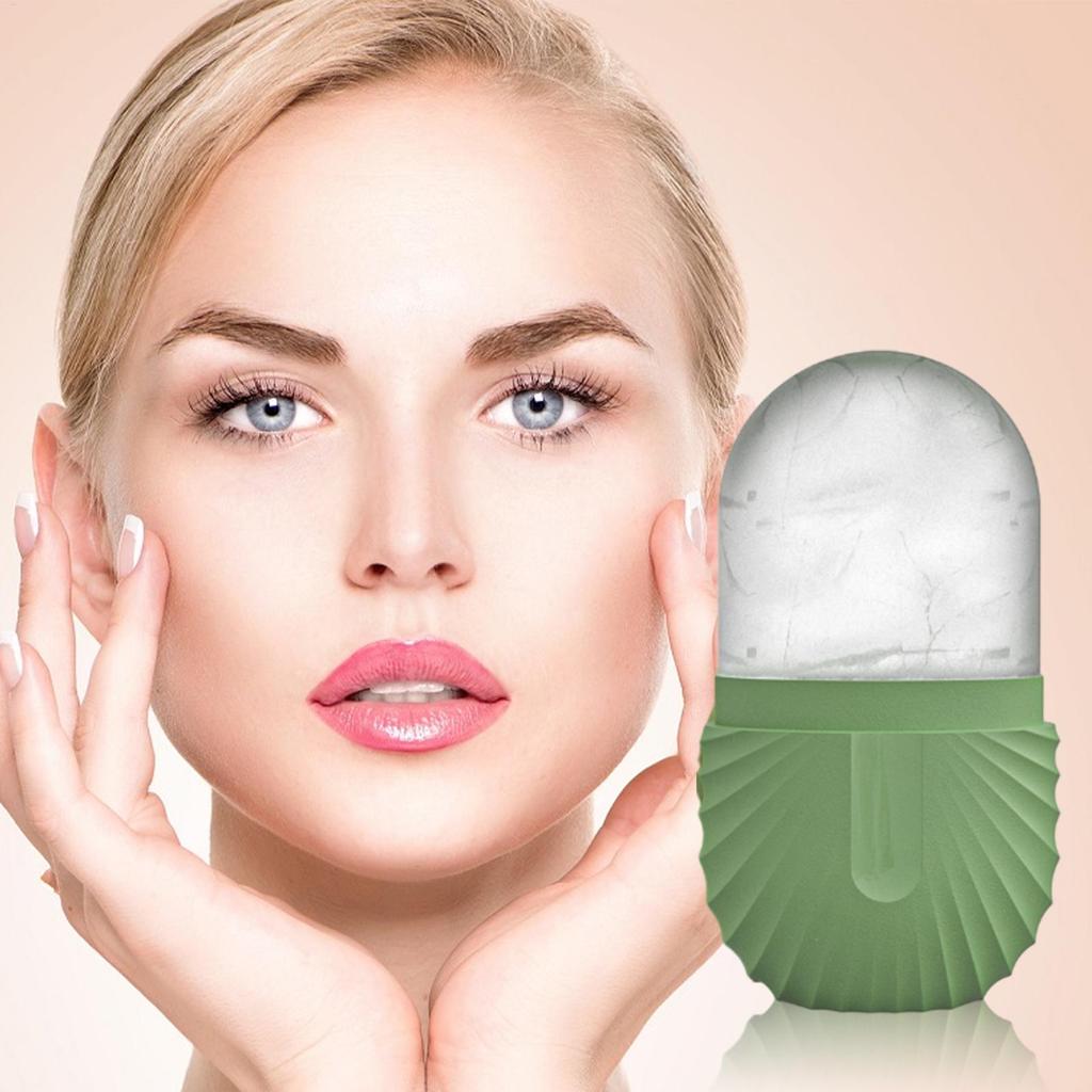 Ice Cbe Trays Ice Globe Balls Silicone Ice Facial Roller Skin Care Beauty Lifting Contouring Tools Face Massager Skin Care Tool