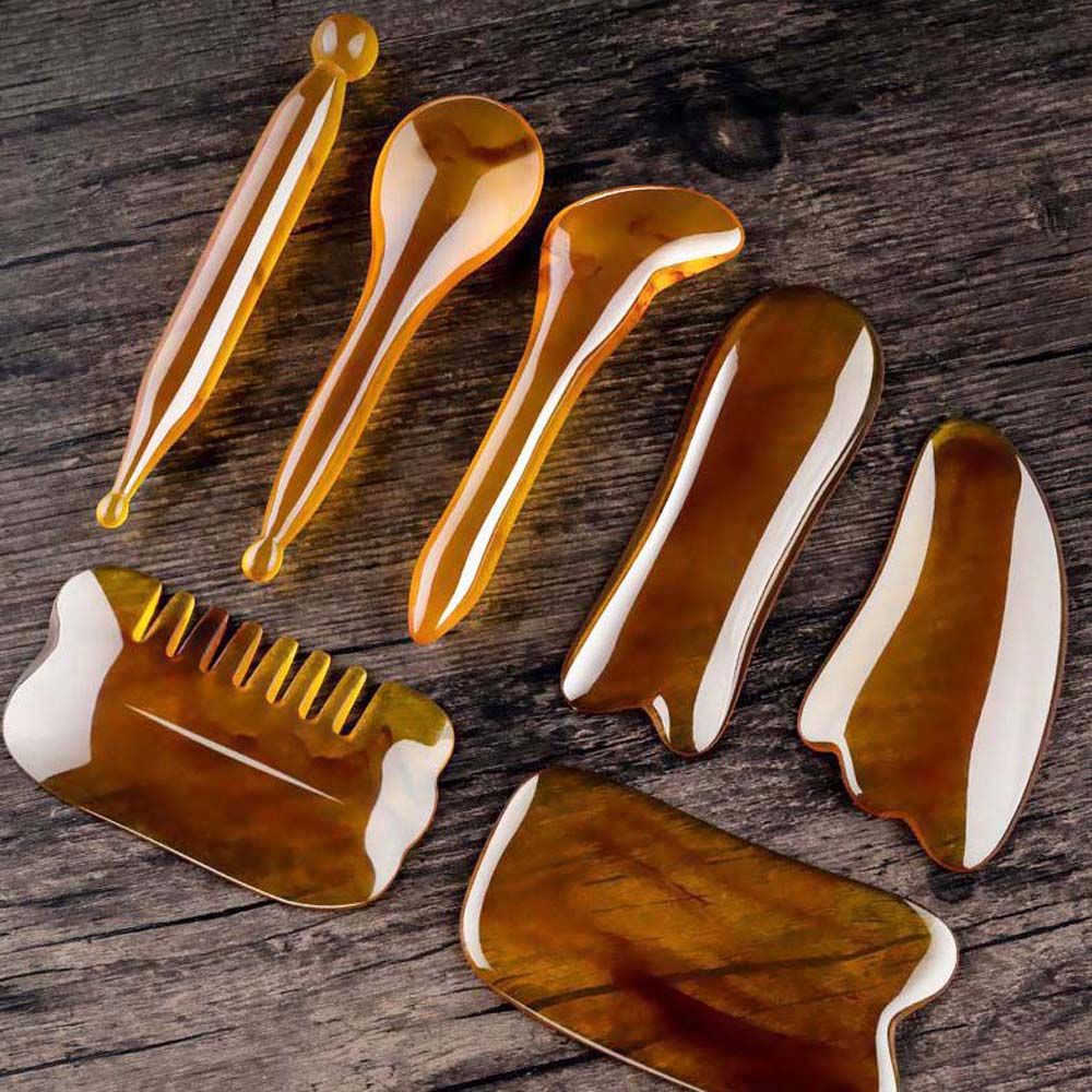 Body Care Women Plates Trigger Point Face Lift Skin Care Tool Face Massage Sticks Guasha Board Scraping Body Scraping Massager