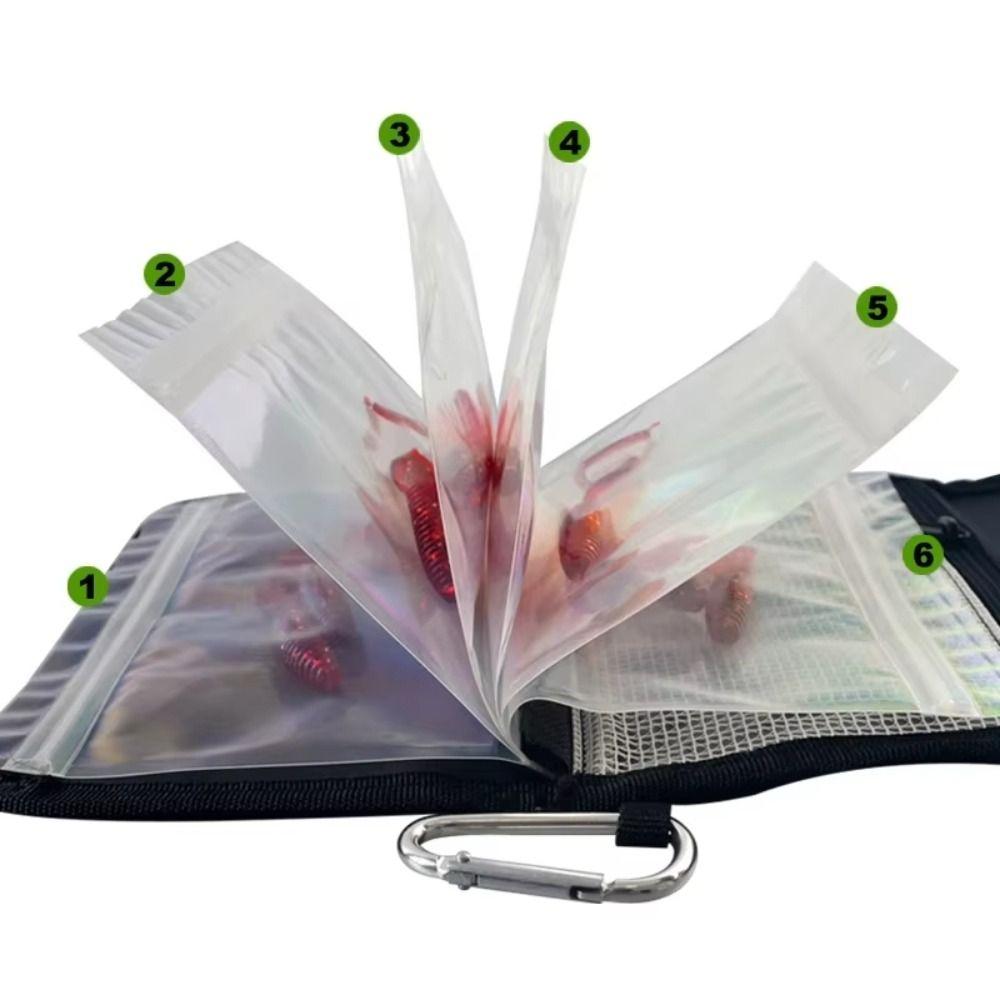 PVC Inner Bag Fishing Lures Bag Waterproof Baits Carry Bag Luya Fake Bait Bag  Outdoor Sports