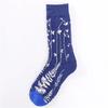 Colorful Cartoon Creative Fashion Vine Graffiti Novelty Men Women Socks Winter Warm Comfortable Cotton Sokken Dropship