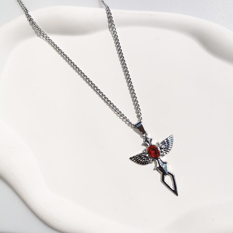 

Angel Wings Hip Hop Couples Necklace - Versatile Statement Pendant