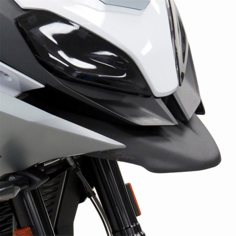 #618W Motorcycle Accessories Front Fender Mount Holder Beak Hugger Wheel Cover Fairing Extension for BMW F900XR F900xr (Black)