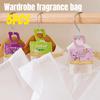 Natural Aroma Hanging Wardrobe Sachet Bag, Deodorant Paper Spice Freshener Pouch, Household Closet Drawer Air Freshener Deodorizer