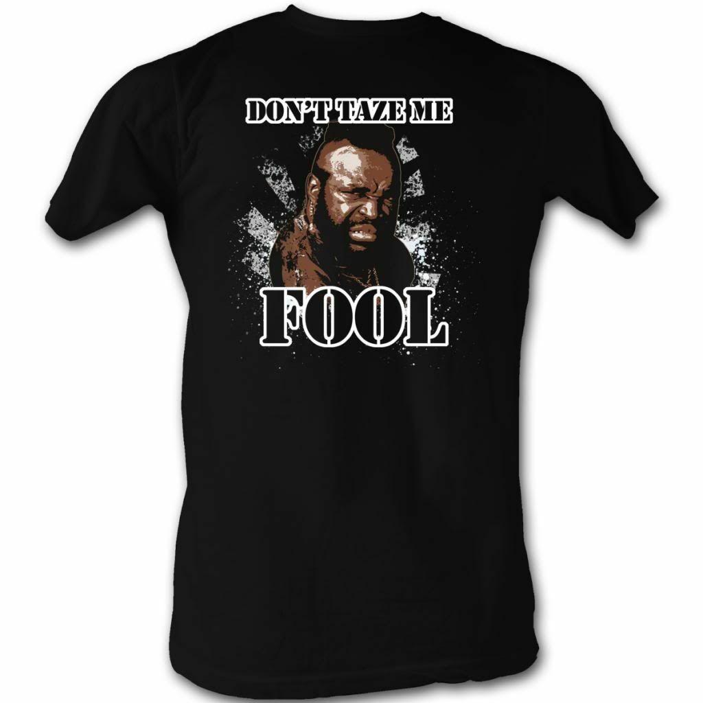 Mr. T Lose It Black T-Shirt XXXL