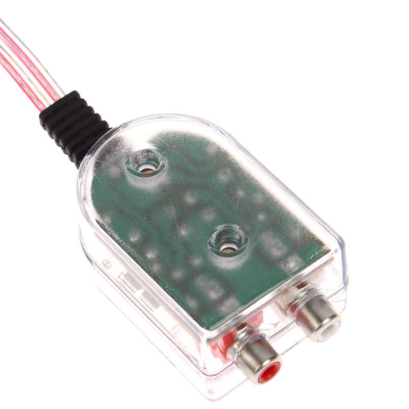 1Pc Audio Subwoofer High To Low Frequency Divider Converter Regulator Filter Car Audio Cd Amplifier
