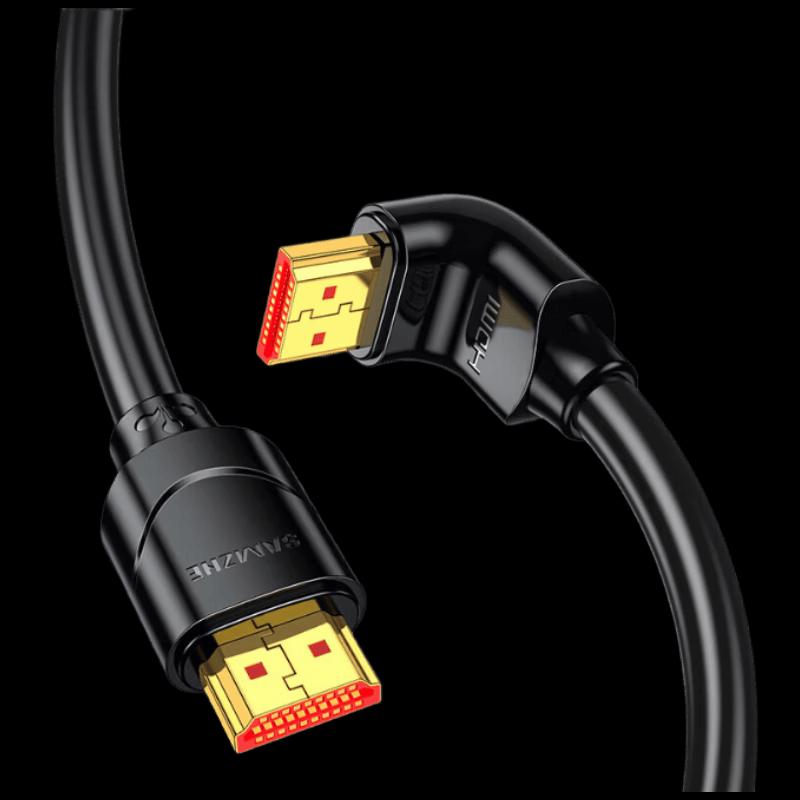 SAMZHE 90-Degree HDMI 2.0 4K Cable