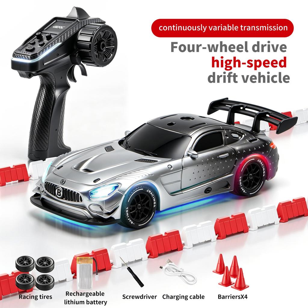 1:43 4D RC Full Scale Mini Drift Remote Control Car 4WD APP Control Racing Car Children's Toy Car Male