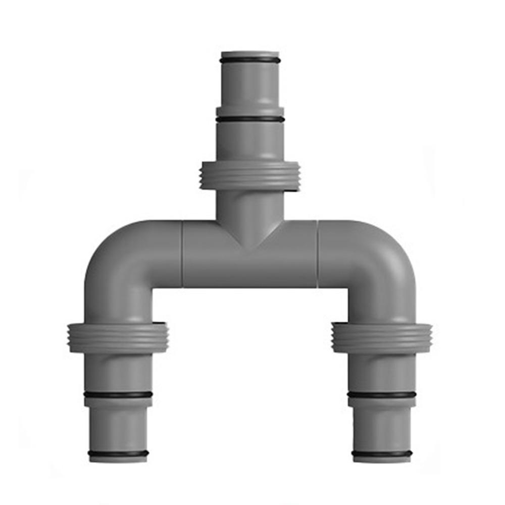 Replaceable Swimming Pools Hose Connector Coupling Interconnecting Coupler with Rubber O-Ring T-Joint Pipe Filter Pump Adapter