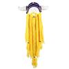 Hand Weave Bearded Funny Caps Funny Tricky Big Beard Mask Hat Viking Horn Hat  Costume Accessory