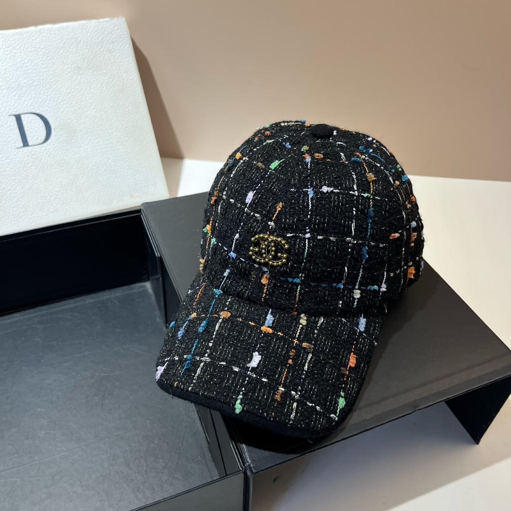 French Small Fragrant Wind Woven Cap Autumn Foreign Style Cap Street Shot Casual Sports Cap