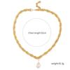 Necklace for Women Tide with Accessories Jewelry Necklace Simple Personality Hip-hop Wind Necklace Women Do Not Lose Color Elegant Necklace