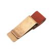 1pc Pen Loop For Notebook Retro Leather Journal Notebook Pencil Holder Bookmark With Metal Clip Clipboards Pen Holder Pen Clip