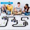 OSOYOO Servo Steering Smart Robot Car with Camera for Raspberry Robot Car Kit for Programming and Uses Python Code To Make Coding Easier and Faster To