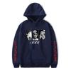 Trendy Rapper Fashion Fleece Hooded Long Sleeve Sweater Warm Jacket