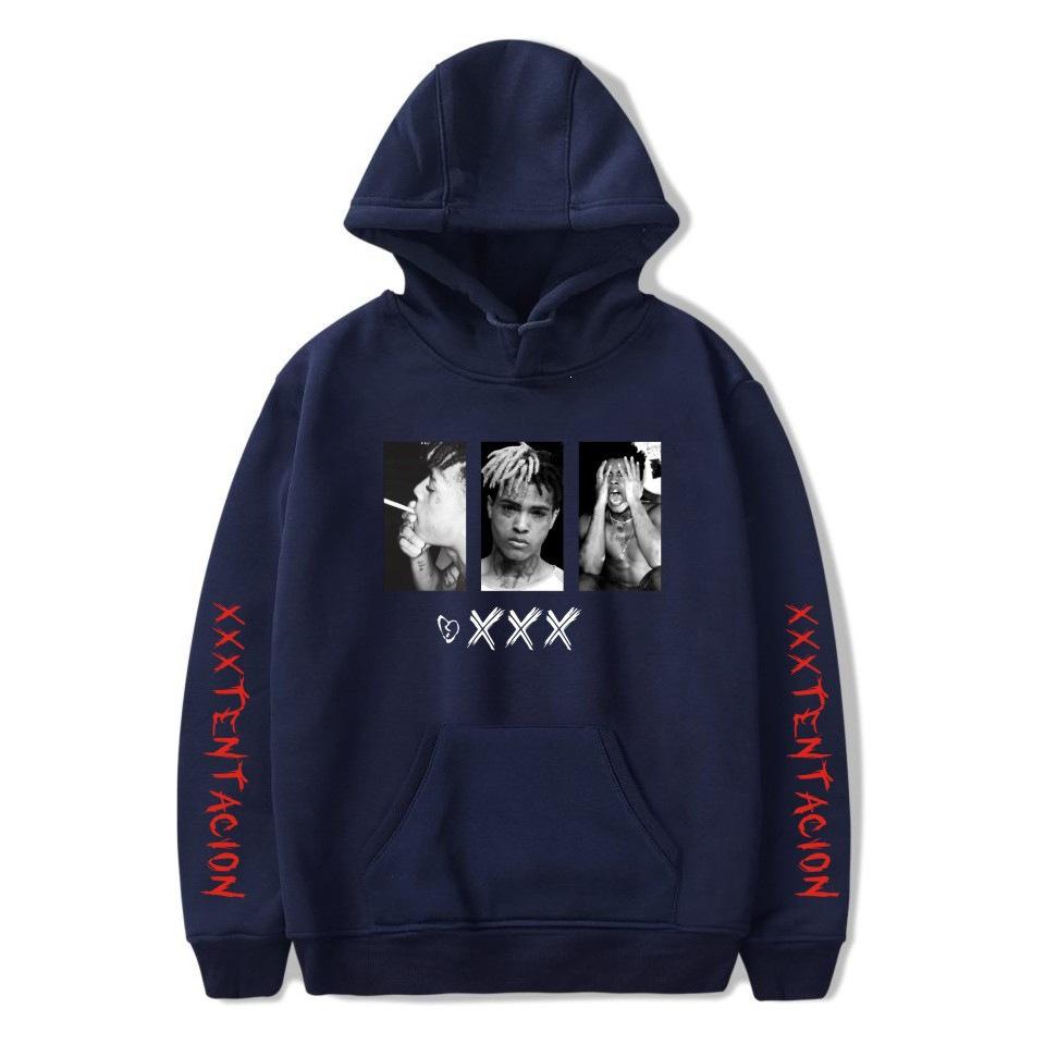 Trendy Rapper Fashion Fleece Hooded Long Sleeve Sweater Warm Jacket
