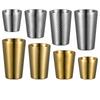 304 Stainless Nest Pattern Texture Water Mugs Double-Wall Keep Cold Beer Cup  Coffee Travel Mug Anti-scalding Anti-fall