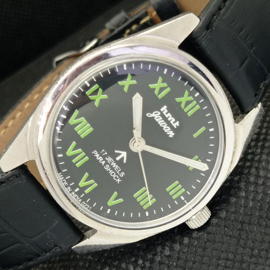

USED HMT JAWAN INDIAN MENS MECHANICAL WATCH a307669-1 Sku584b-a307669