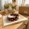 Retro Acetate Plate Headband Sweet Headwear Korean Style Polka Dot Hair Hoop  Commute