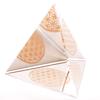 Luxury Handmade Crystal Flower of Life Triangle Pyramid Orgonite Original Purifying Healing