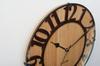 Interform Wall Clock Clock Muse Wood Wood Nordic Brown Black Radio-Controlled CL-8333 30×D4.5cm