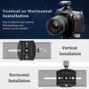 70mm Quick Release Clamp for Tripod Ballhead Universal Quick-Change Seat