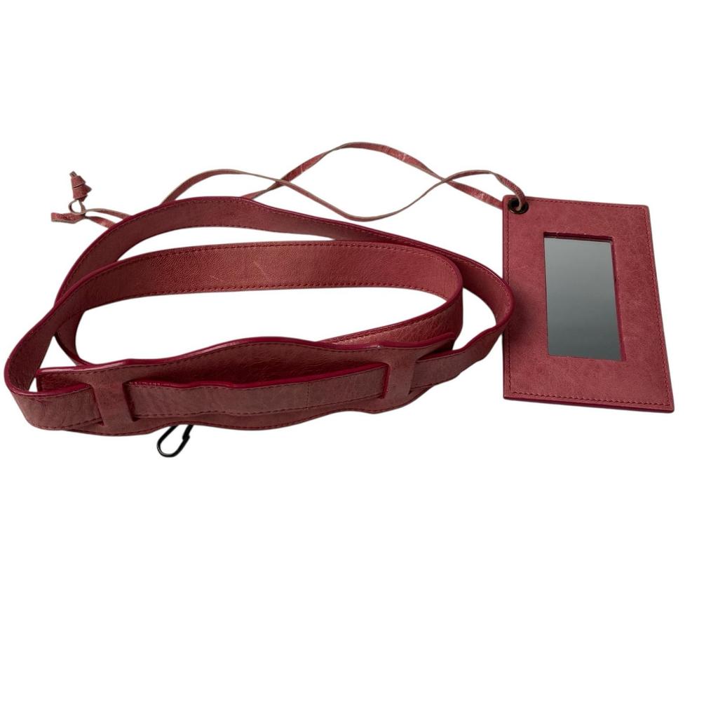 Used BALENCIAGAShoulder Bag pink leather Women