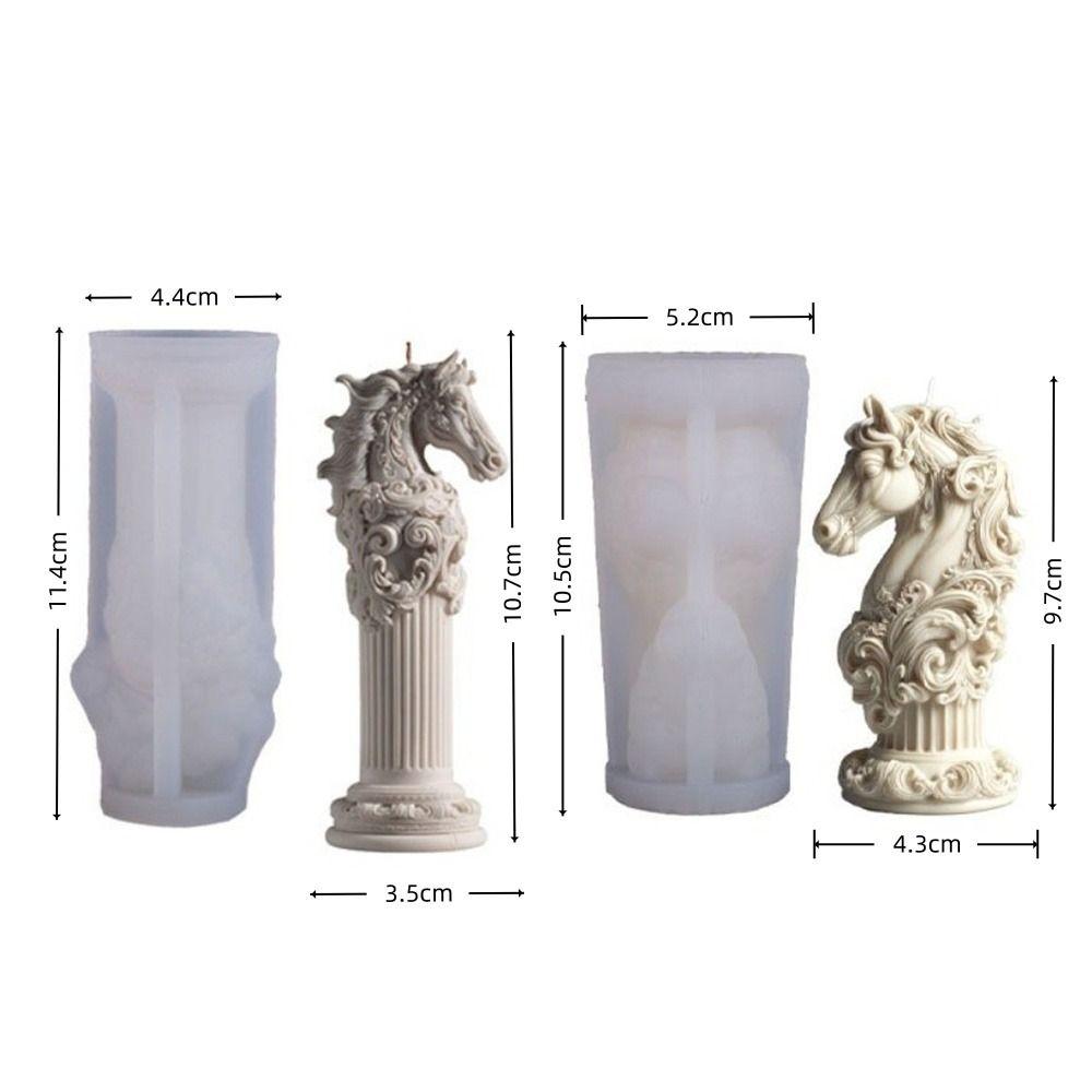 3D Horse Relief Plaster Resin Mold Easy To Release Animal Relief Mold  Craft Making