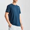 Asics Mens Lightweight Knitted Round Neck Short Sleeve T-Shirt Men Tops Dark-Blue 2011D042-401
