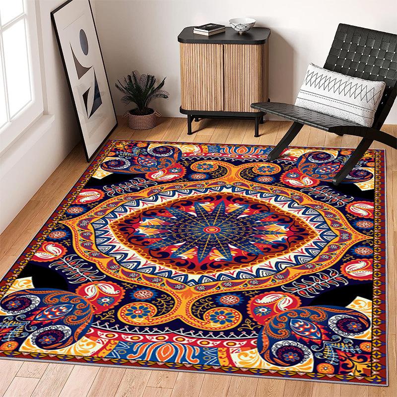 Teppich-Bodenbelag Familie-Wohnzimmer Boden Schlafzimmer-Bereich Dekoration Bohemian-Chic Bereichsteppich-Matte Extra Stamm-Exotisch-Marokkanisch Antik Persisch Groß Stamm-Muster 50x80 CM