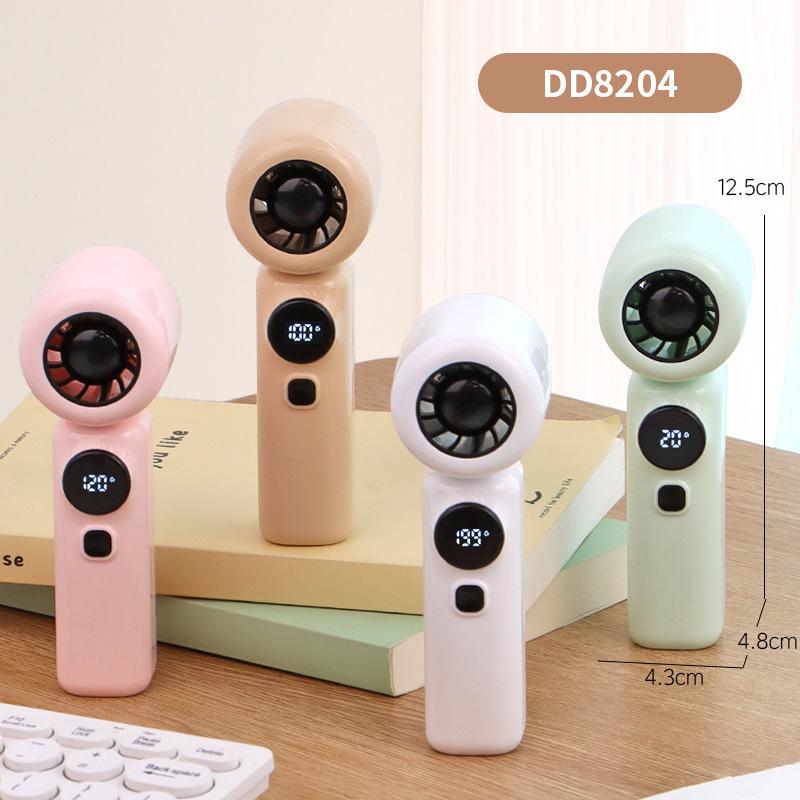10-Speed Portable Turbo Fan with Digital Display and USB Charging USB Charging with Color Box