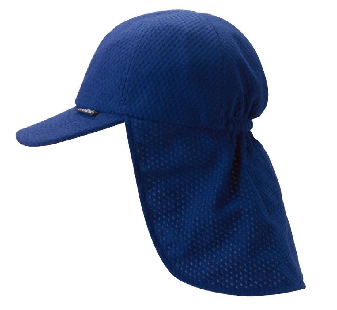 

COOLBIT UV Flap Cool with just Cooling Kids Sun Shade Sun Heat Stroke Heat Prevention Cap, water, Cap, Hat, WR-CM703S-BLU, Blue, Children, Children s