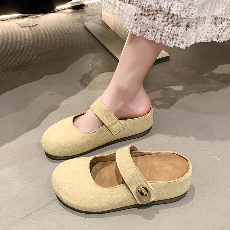 Pantofole Scarpe Casual Donna 2025 Molla Interna Rialzata Ciabatte alla Moda Pantofole Scarpe Casual