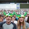 Vibrant Colors Soccer Fan Horn Hat Carnival Party Headwear  Family Gathering Fun