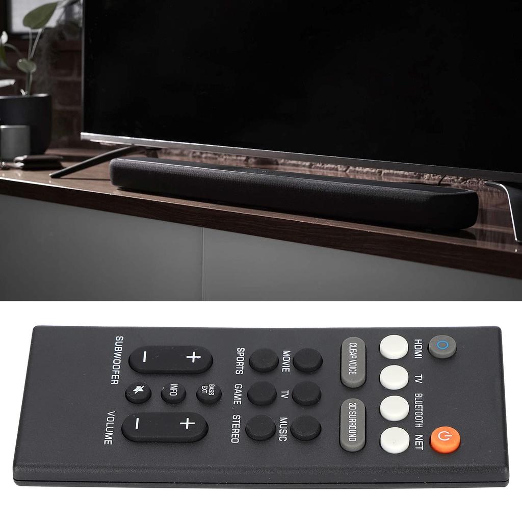 Vbestlife Speaker Remote Control for Yamaha YAS-209 YAS-109, 10m32.8ft Compatible Speaker IR Controller Replacement for Yamaha YAS-209 YAS-109